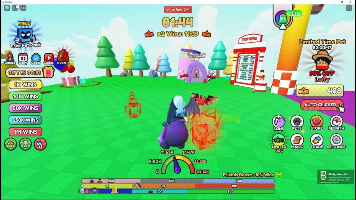 Code Grimace Race bao gồm những item nào?