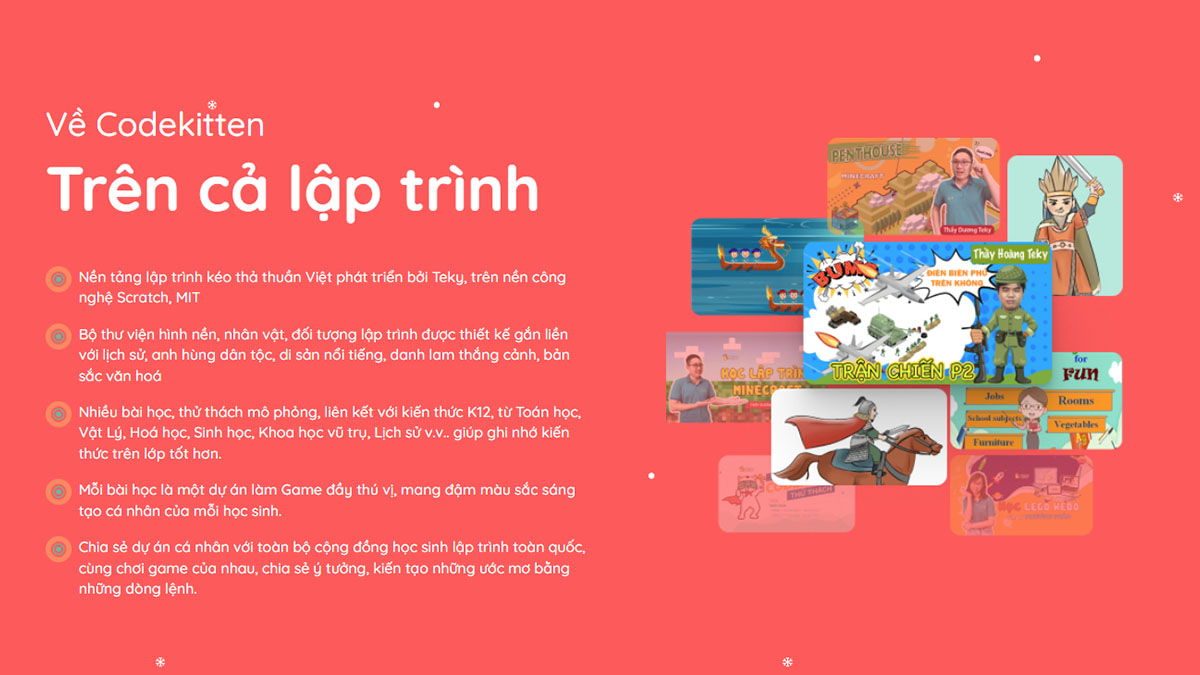 Tính năng nổi bật của codekitten là gì
