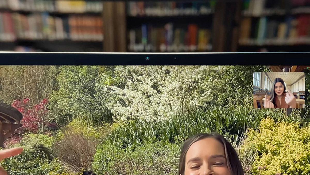 Camera selfie của iPad Air 6 được thiết kế sử dụng theo hướng ngang