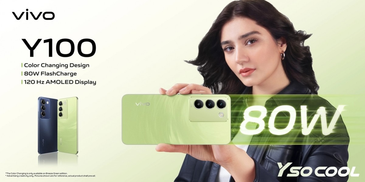 Các tính năng chính của điện thoại vivo Y100